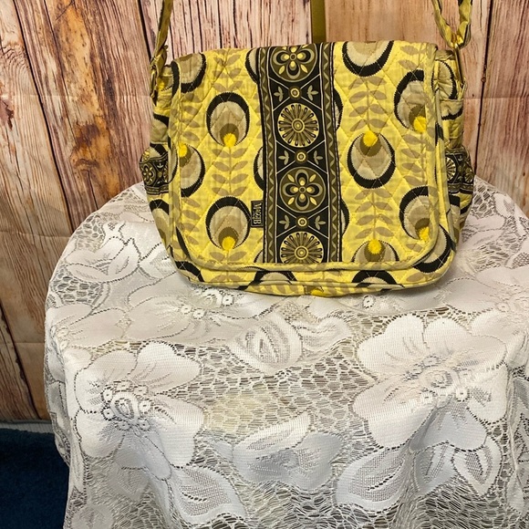 Maggi B Lemon Drop Printed Shoulder/Crossbody Bag‎ - Picture 5 of 12